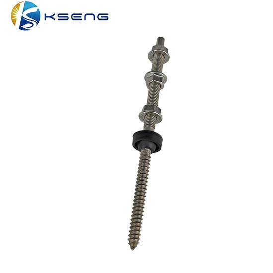 Stainless Steel Hanger Bolts for PV Solar Roof Mounting System