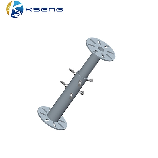 Adjustable Double Flanged Tube for Ground Screw