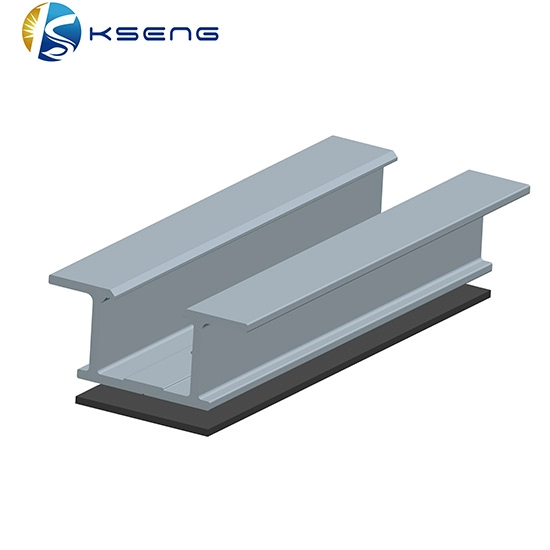 Solar Roof Mounting Short U-shaped Rail or Roof Clamp