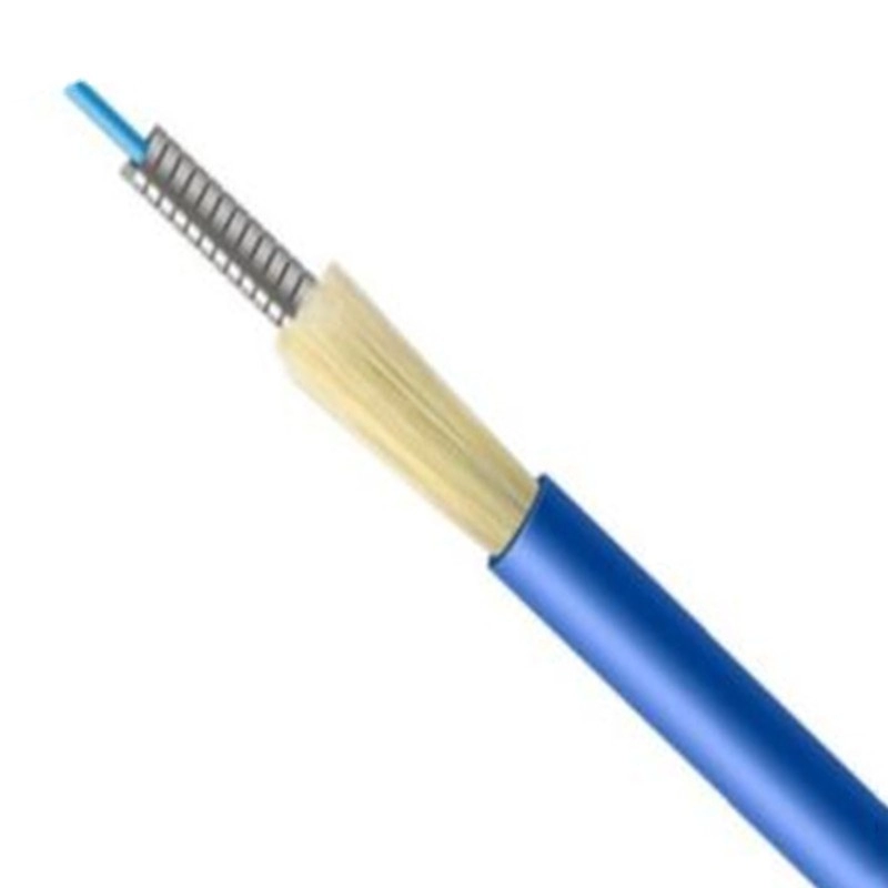 Indoor Optical Armored Cable Singlemode Multimode
