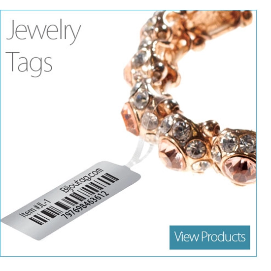 Rfid Thermal Roll Jewelry Barcode Printable Tag