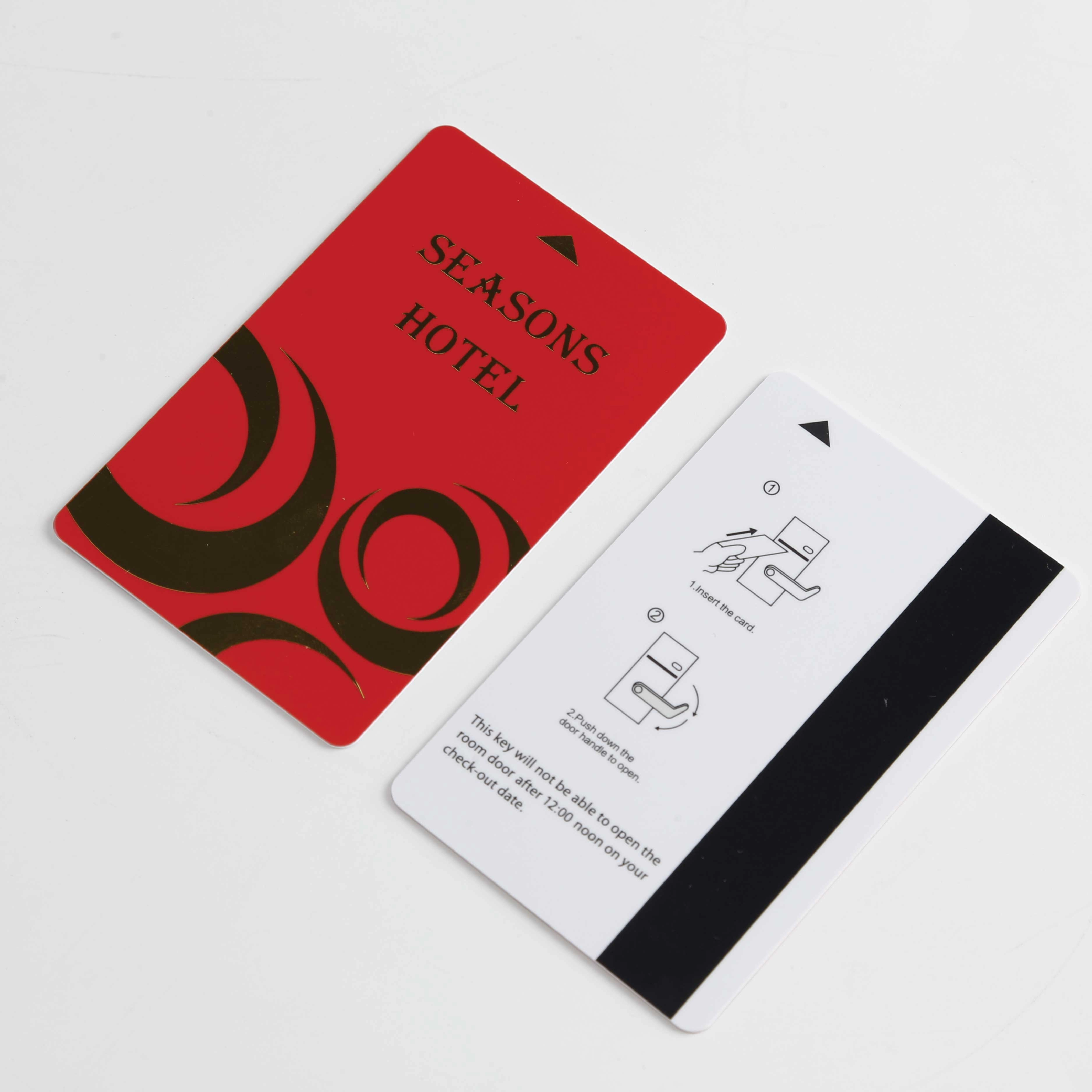 Luxurious Security Hotel Magnetic Stripe Card