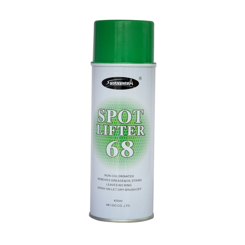 Eco-friendly SGS Certificated Sprayidea 68 spot cleaning chemicals for garments
