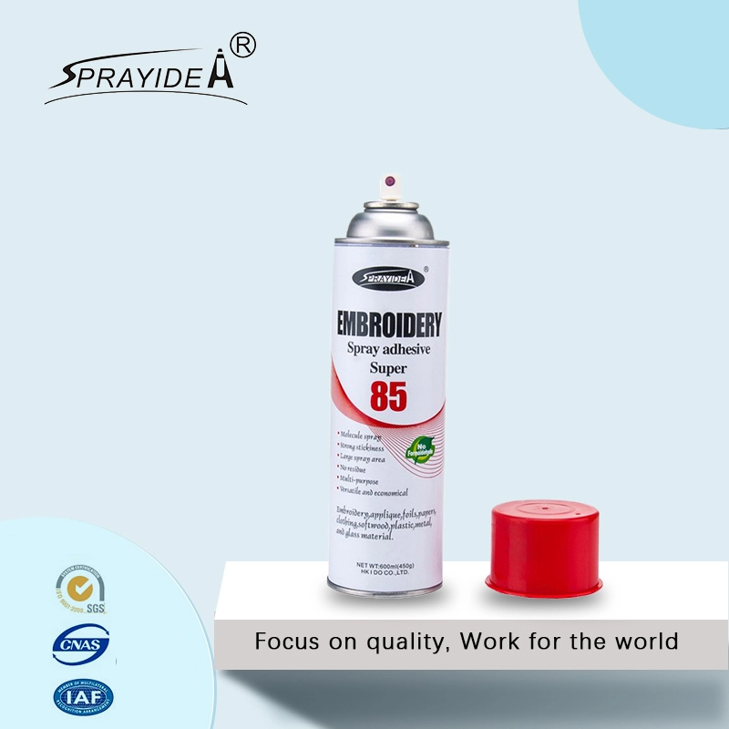 Sprayidea 85 sticky fabric quilting embroidery spray adhesive