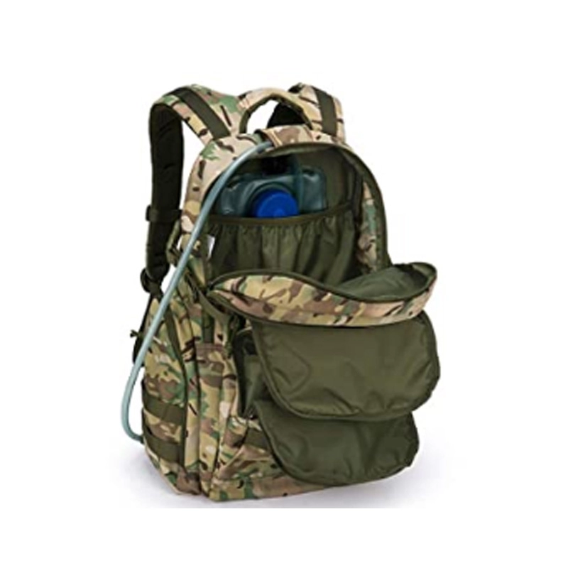 40L Molle Tactical Backpack with Water Bladder