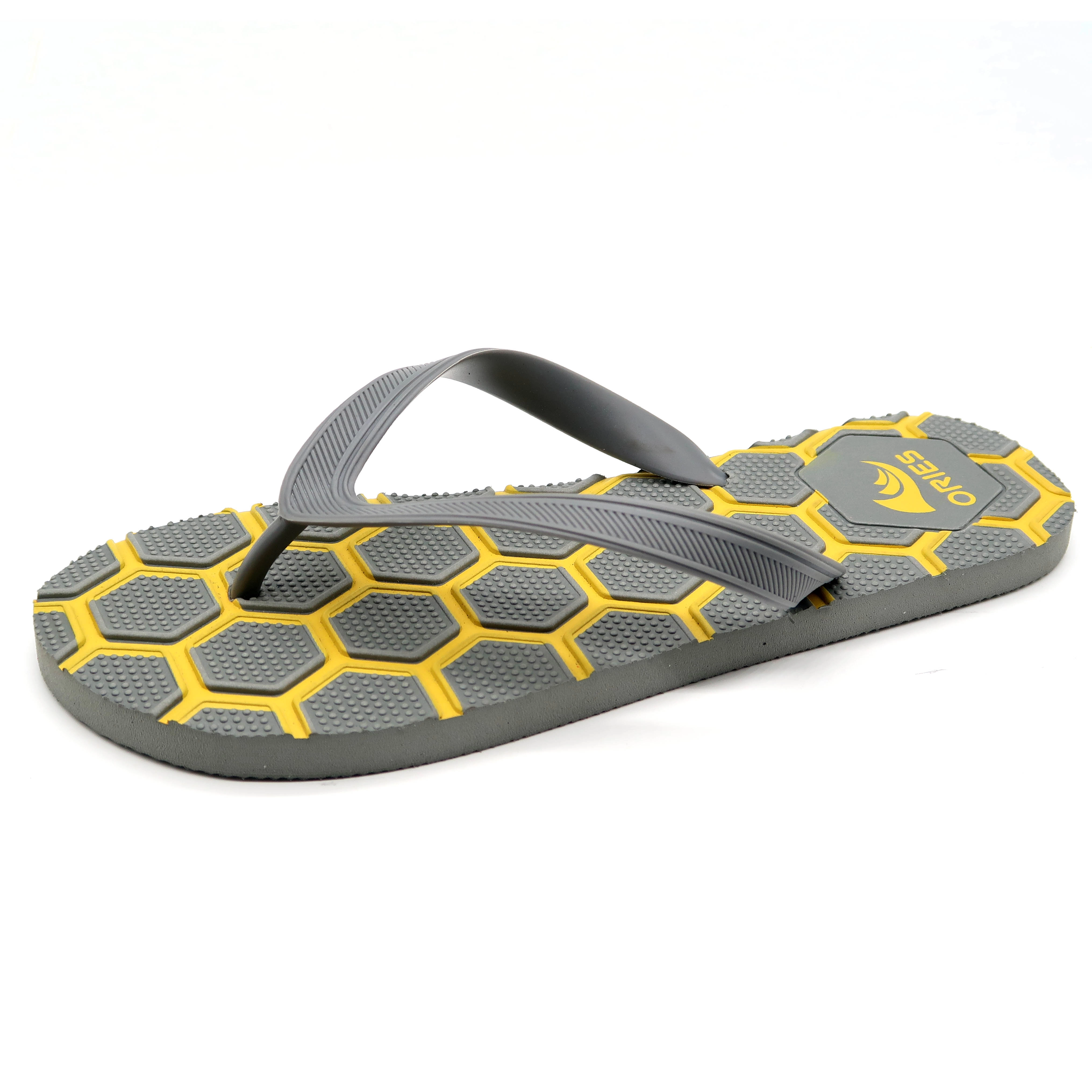Hexagon Design Embossed Sole Best Flip Flops