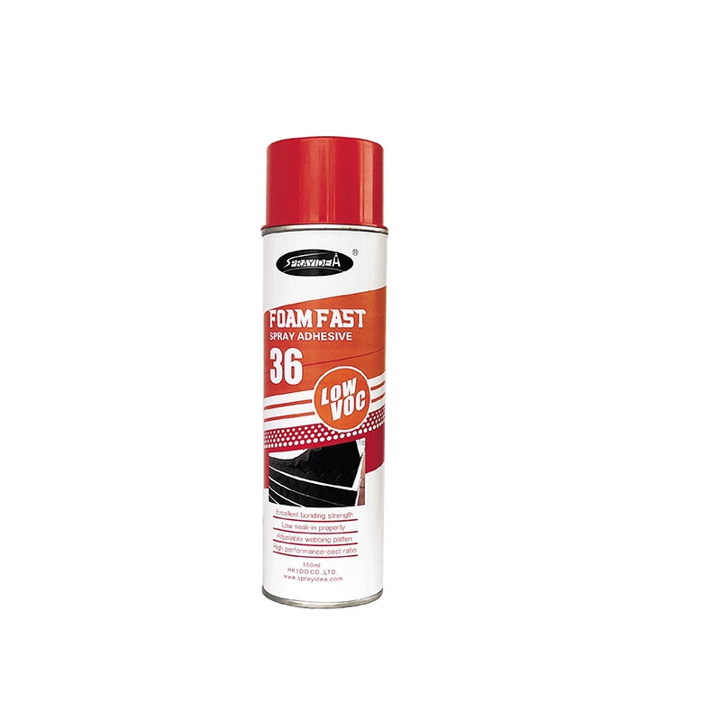 Low Voc Premium Quality Permanent Bonding SBS Aerosol Spray Adhesive For Upholstery and Wood