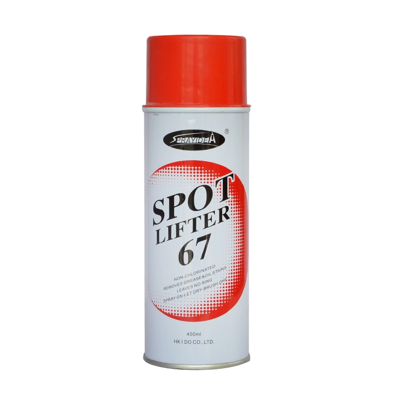High performance Sprayidea 67 detergent oil stain remover spray for clothing