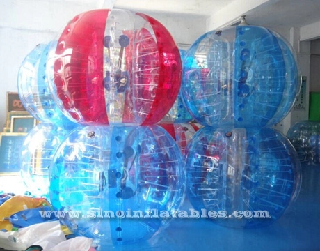 Kids N adults TPU inflatable bubble soccer ball with quality harness from Sino Inflatables