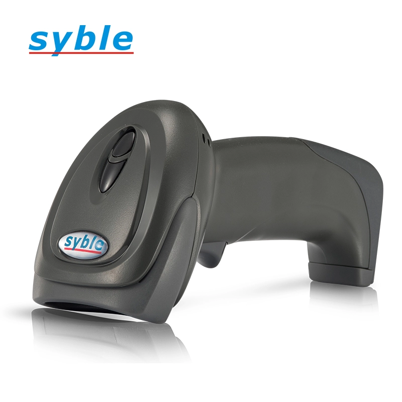 New Scanner 2.4G 2D Wireless Barcode Scanner Automatic Bluetooth Qr Code Reader with Base Scanner
