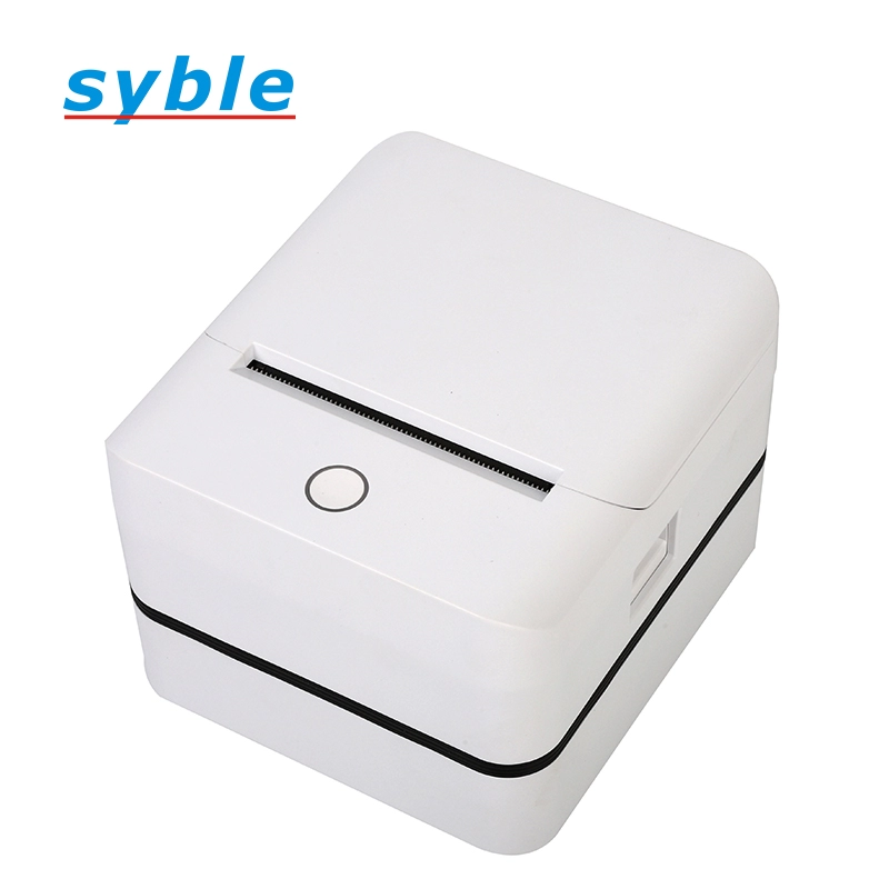 80mm Thermal Label Printer 203DPI Bluetooth Thermal Label Printer Support Windows and Mac System