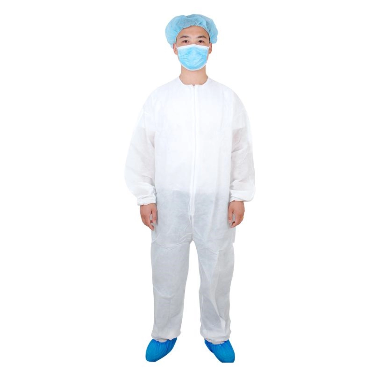 Wholesale surgical disposable hazmat suits pp non woven   disposable medical suit Isolation Gown coveralls ppe gowns