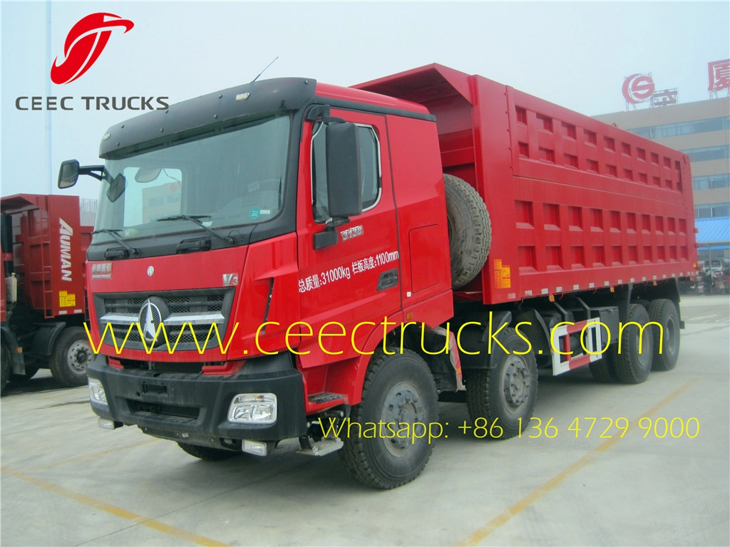 Beiben 50ton 12 Wheel Tipper Lorry benz 3138 V3 dump trucks