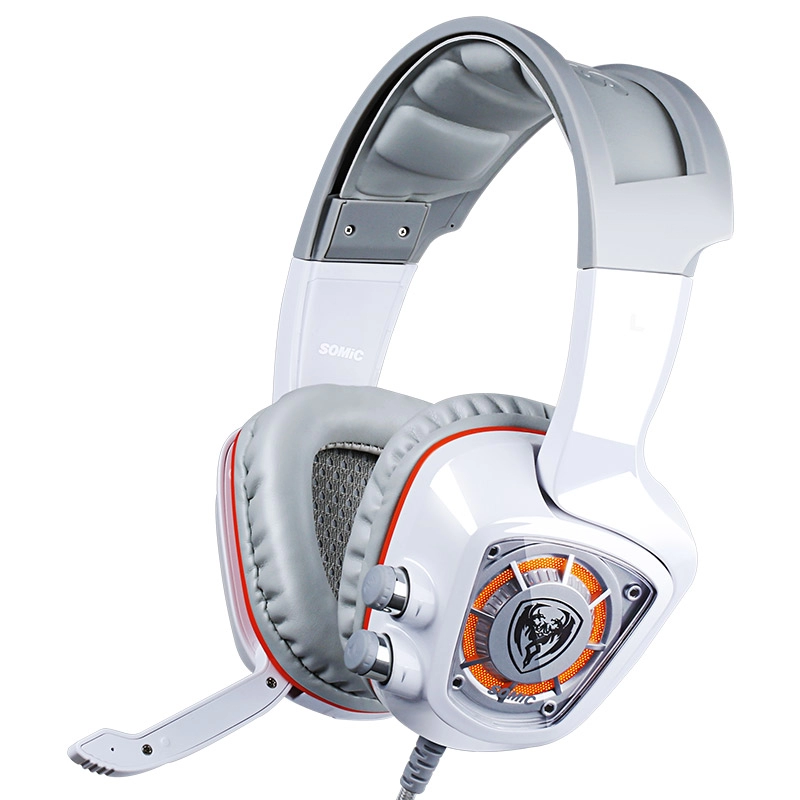 Somic G910 USB 7.1 Noise-canceling Lighting Headphones for Video Games
