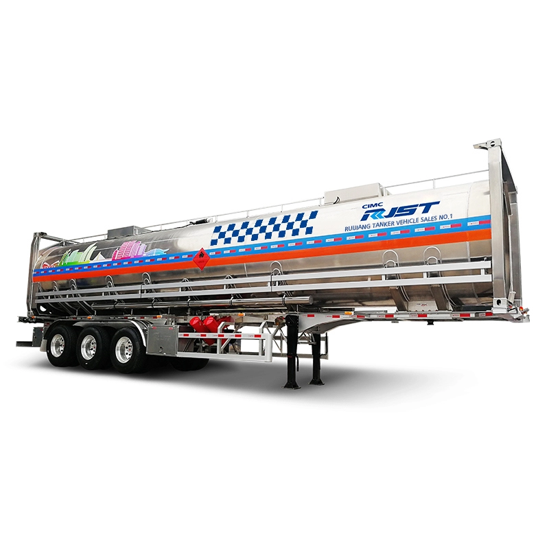 Aluminum alloy liquid container  tank - CIMC RJST Liquid truck