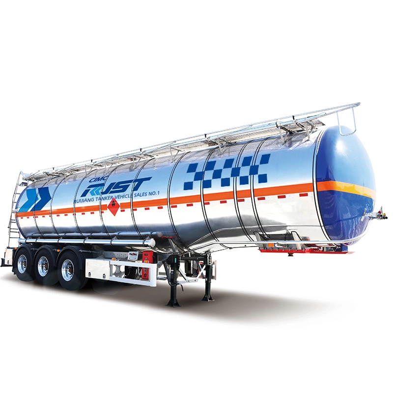 Semi-trailer for Stainless Steel Thermal Insulation Tank  (European Technology) - CIMC RJST Liquid truck