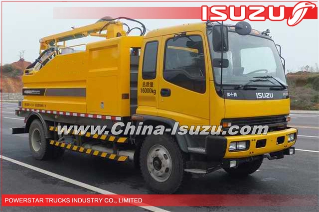 10000L Nigeria Isuzu High pressure industrial cleaning Vehicle