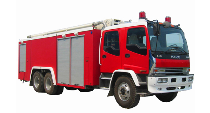 15m height Isuzu Water Tower Fire Truck for Aerial Working