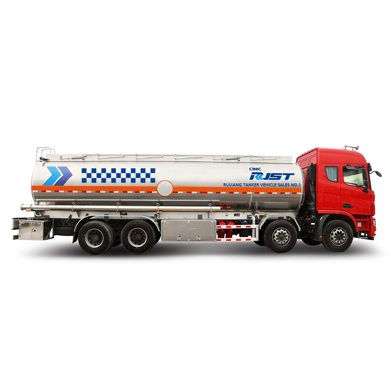 Aluminum Alloy liquid tank truck - CIMC RJST Liquid truck