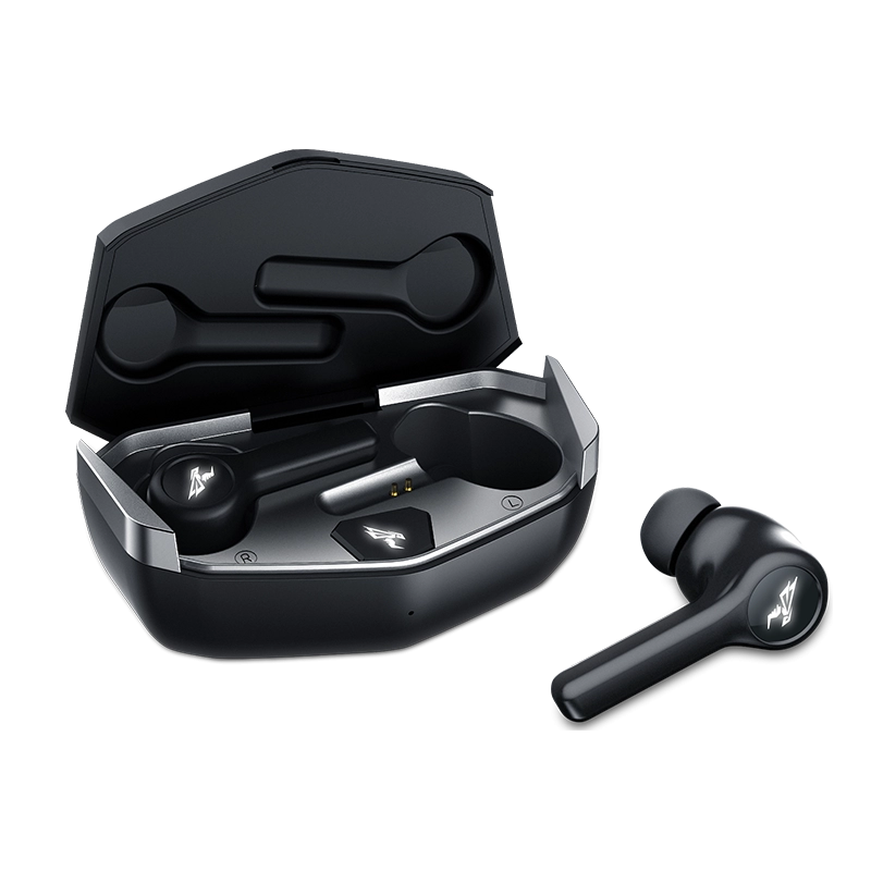 Somic GX501 Dark gray tws bluetooth 5.0 earbuds with wireless charging case