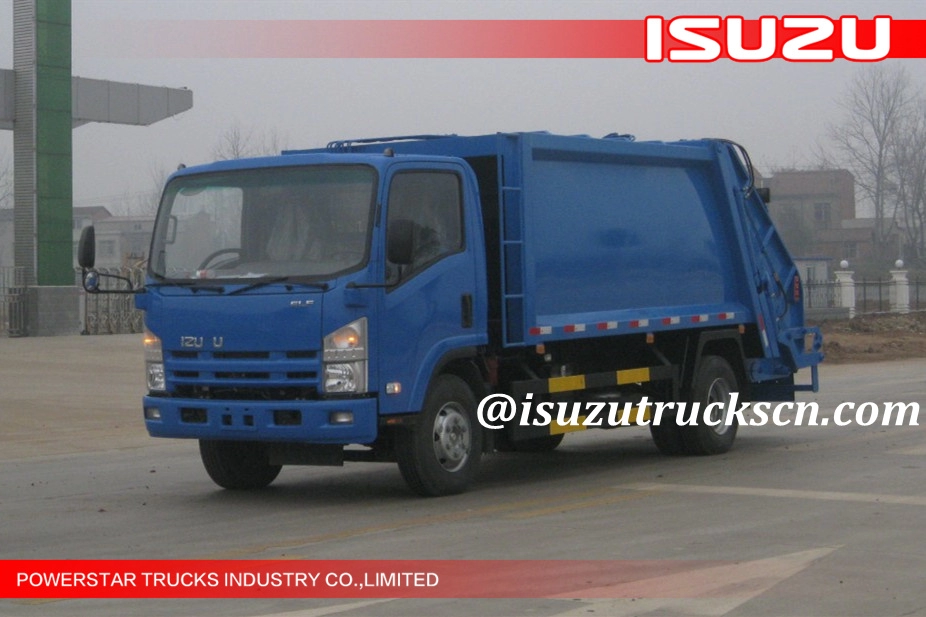 Nigeria 5Tons Isuzu Garage Truck for waste transportation