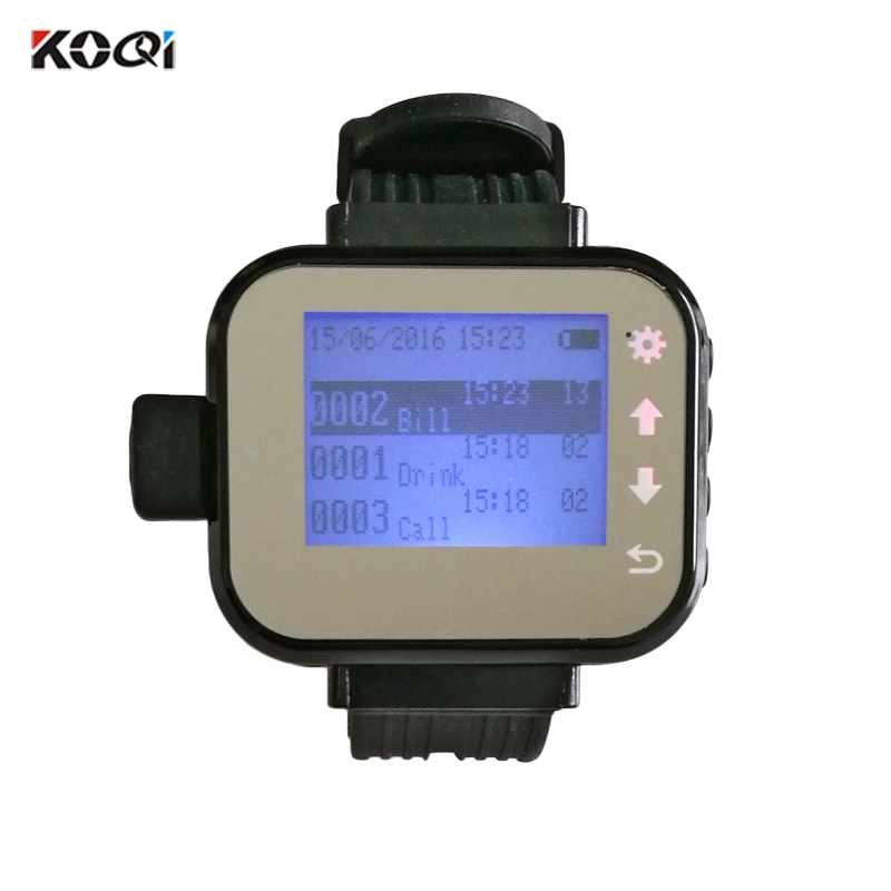 Wireless calling system watch pager for restaurant call waiter Ycall
