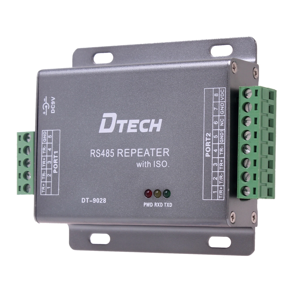 DT-9028  Industrial grade lightning protection RS232 to RS485 RS422 interface converter