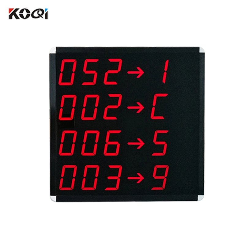 Manufacturer wireless queue number call system queue manage system display Ycall KOQI