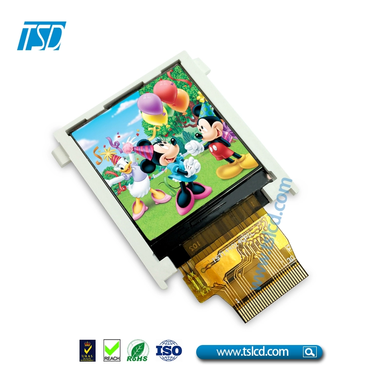1.44" TFT LCD 128x128 pixels display lcm with high transmittance RTP touch panel