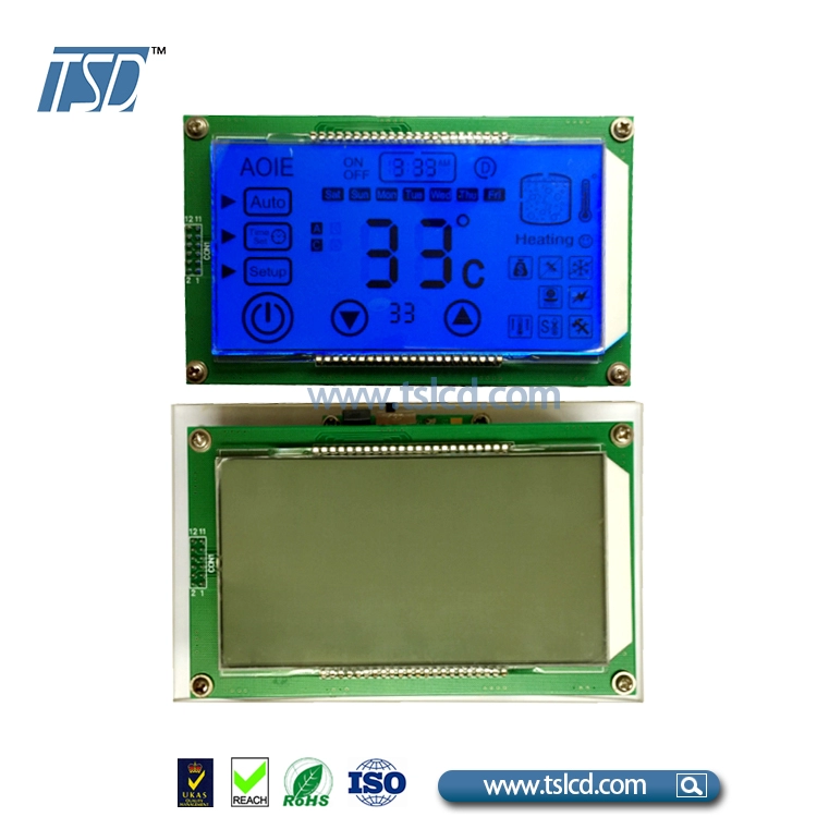 custom HTN lcd with capacitive touch integrated