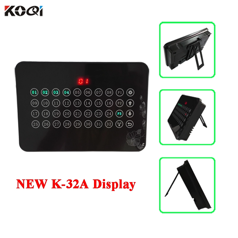 led display panels waiter call system 433.92MHZ AM Technology
