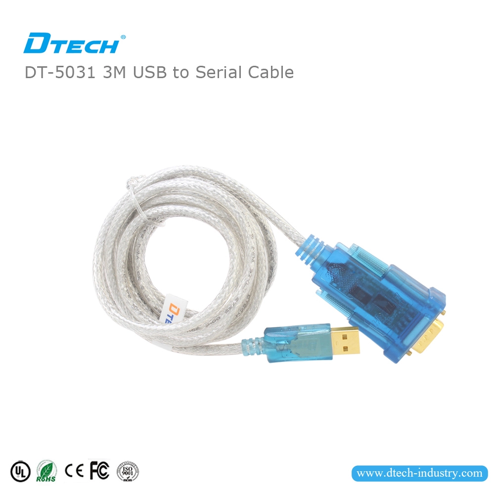 DTECH DT-5031 USB 2.0 to RS232 cable FTDI chip