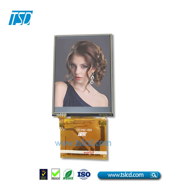 Color TFT 3.2 inch 240x320 LCD display with Resistive touch panel