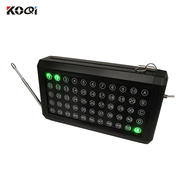 Led Display Screens Wireless Calling System Aluminum Alloy Shell