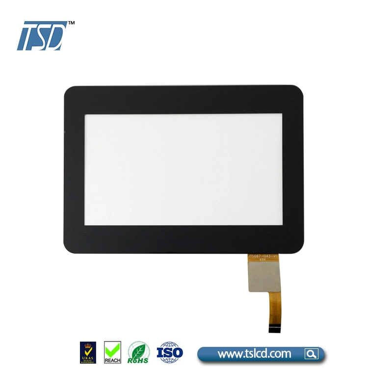 TFT cover lens 4.3'' tft lcd display with CTP