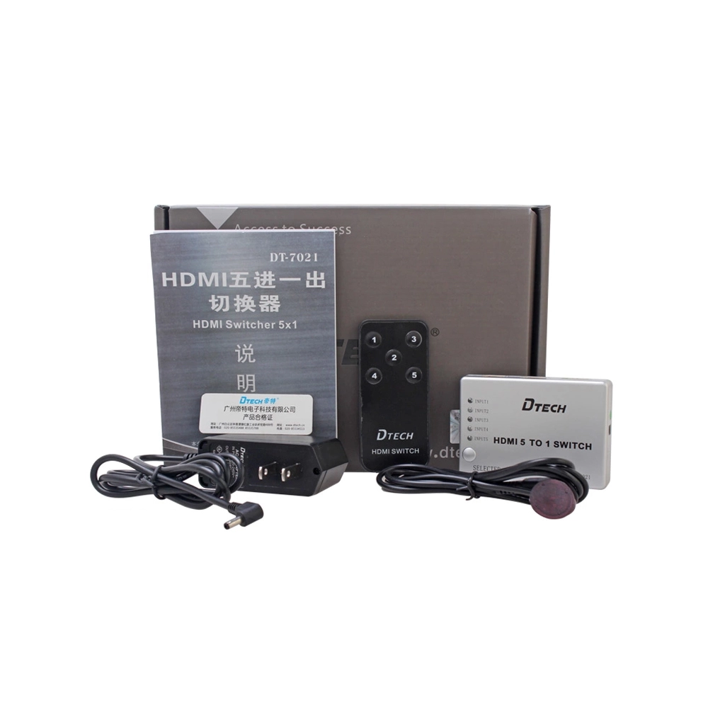 DTECH DT-7021 5 TO 1 HDMI SWITCH