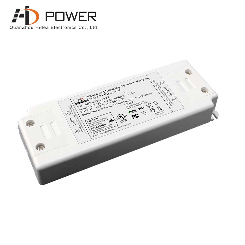 dimmable low voltage transformer constant voltage  led driver 24v 12w