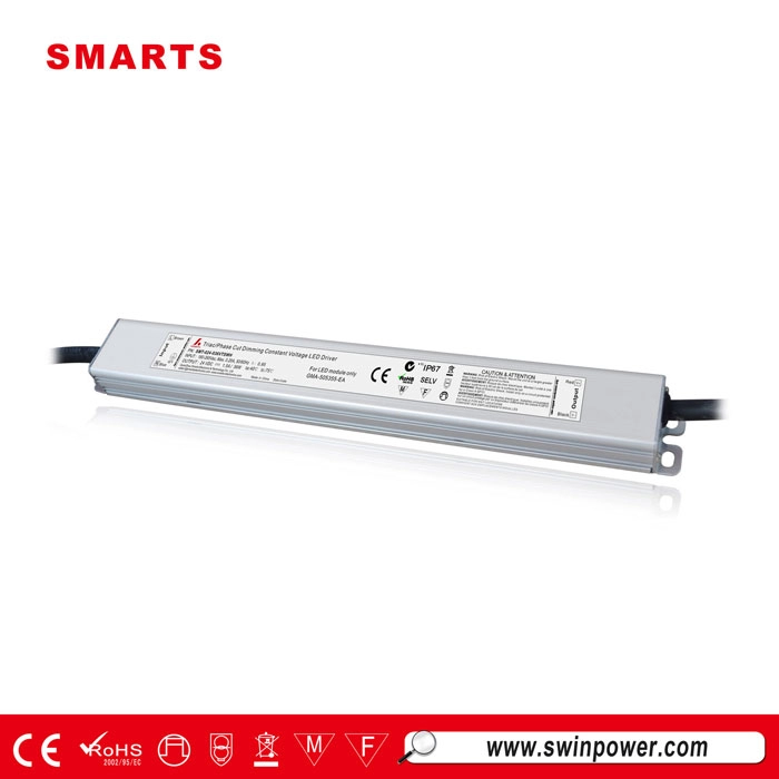 220vAC to 24vDC triac dimmable led driver 36w power supply for led panel light