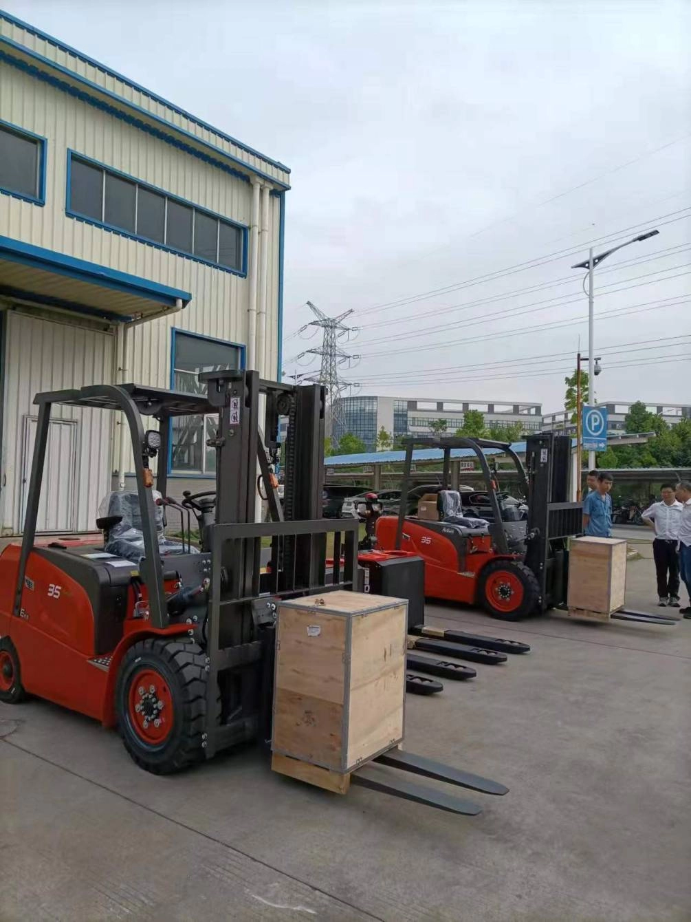 3 ton Electric/Battery Forklift with Curtis Control