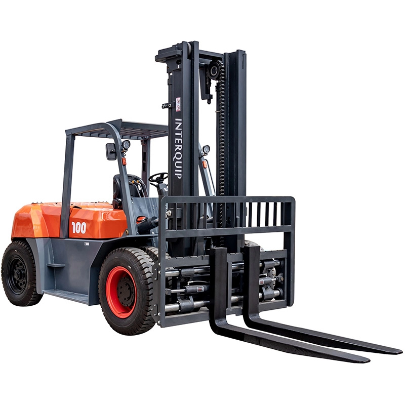 10 Ton Big Industrial Diesel Forklift with Clamp