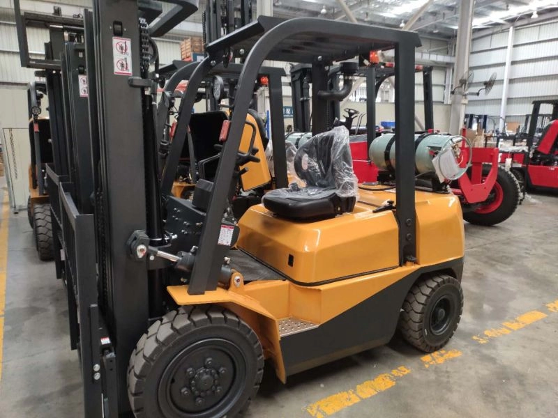 2 Ton LPG&Gasoline/Gas/Petrol Forklift with Side Shift