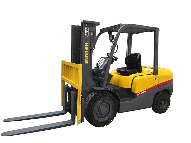 Mitsubishi 4 Tons Diesel Forklift Truck With Hifoune Brand