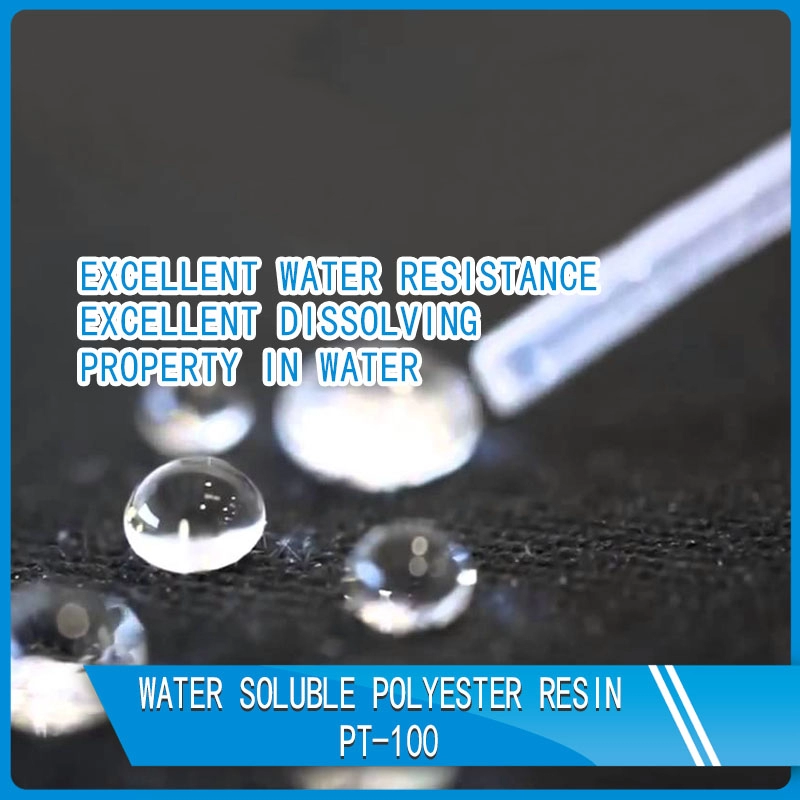 Water soluble polyester resin PT-100