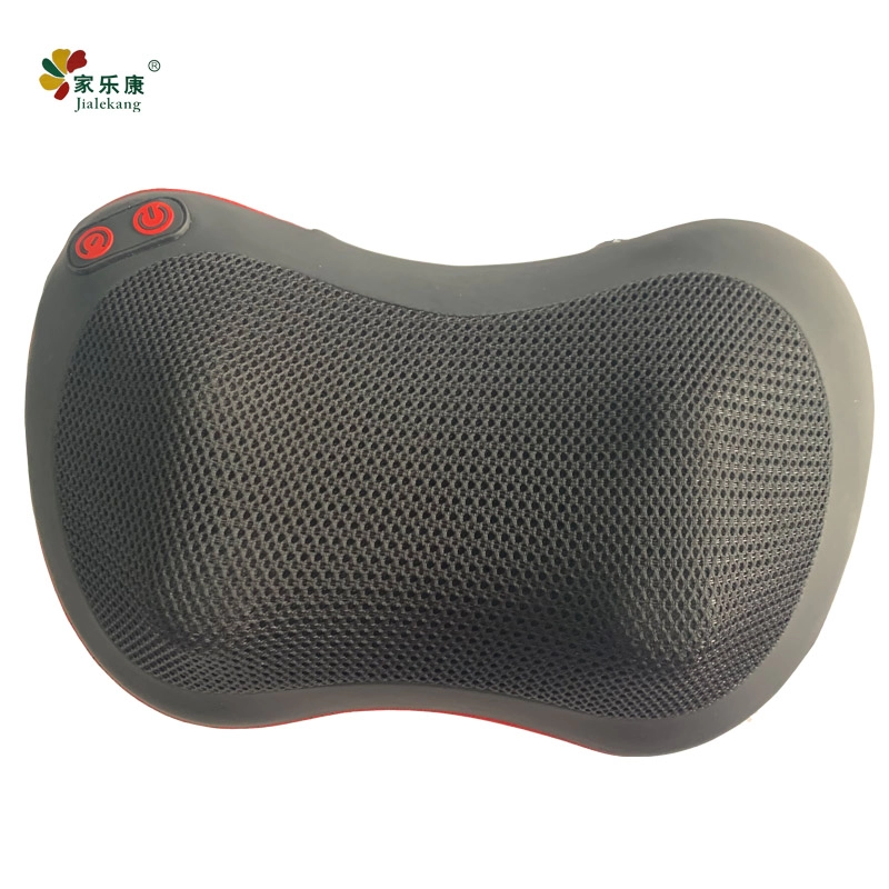Portable cordless rechargeable massage pillow for traveling