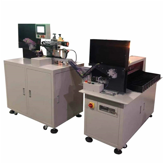 Donut Label Machine Connecting with Cylindrical Battery Cell Sorting Machine for Battery Pack Assembly