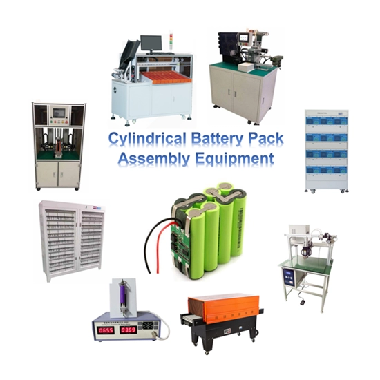 18650 26650 32650 21700 Cylindrical Lithium Battery Pack Assembly Plant Equipments for Li ION Battery Pack