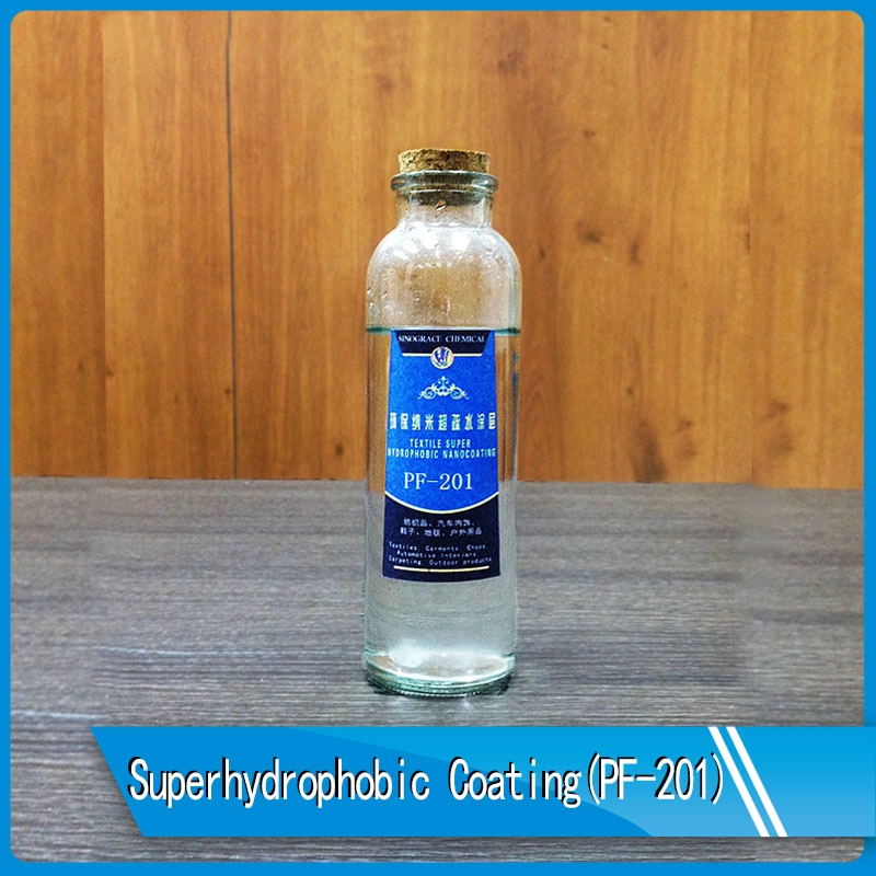 Water based liquid proof coating for textile PF-201