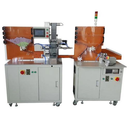 18650 26650 32650 21700 Cylindrical Battery Sorting And Battery Insulation Paper Sticking Two In One Machine