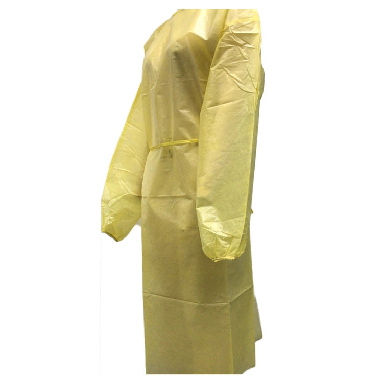 Disposable PP Isolation Gowns