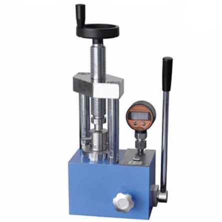 Lab 12T Manual Hydraulic Press with a Digital Pressure Gauge Optional Commonly Used in Infrared Laboratories